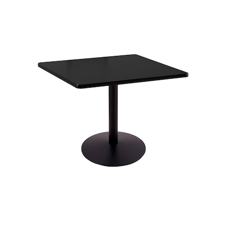 Holland Bar Stool Co 30" 214 Black Table, 30" x 30" Square Top 214-2230BW30SQ
